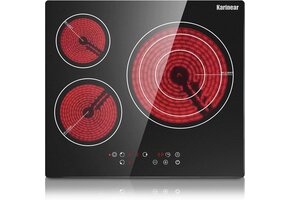 Geretourneerde Keramische Kookplaat 60cm (3-pits) - 34% Korting!