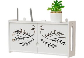 Wandrek voor WiFi Router & Kabels | 79% Korting