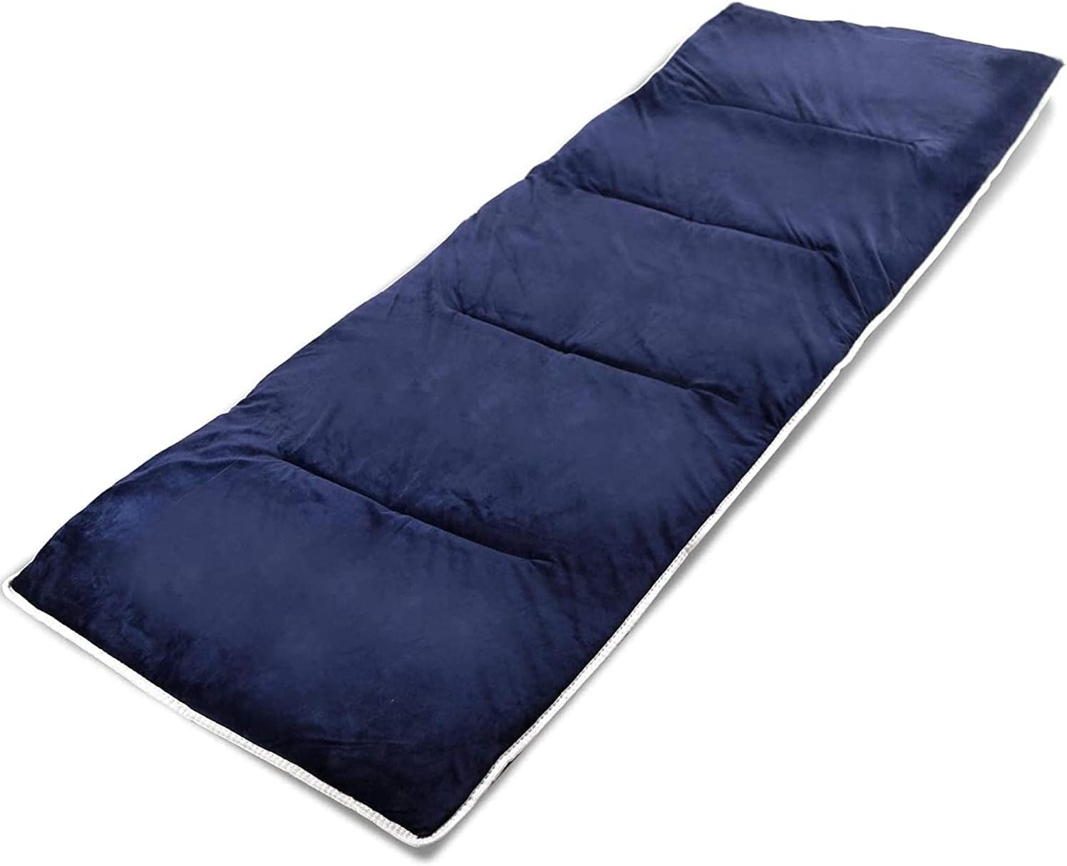 XL Campingbedhoes Katoen 190x75 cm Nachtblauw