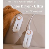 Snowpea Elektrische Schoenendroger, Skischoenendroger, Schoenen- en Laarzenwarmer voor Bezwete Sneakers, Sportschoenen met 3/6/9 Uur Timer