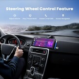 9.26 inch Draadloos CarPlay & Android Auto Scherm met Camera, Bluetooth 5.0 en GPS