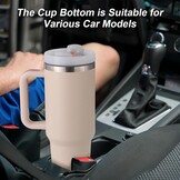 Praoahei Thermosbeker van 40 oz met rietje en handvat, 1180 ml, dubbelwandig, roestvrij staal, warme en koude dranken, vacuüm drinkbeker, koffiemok voor thuis en reizen Sakura Powder