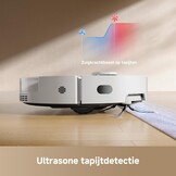 DREAME D20 Pro Plus-robotstofzuiger, zuigkracht van 13.000 Pa, dubbele ontwarrende borstel voor dierenhaar, hoekreiniging, zelflegend, LDS-navigatie en laservermijding, 2-in-1 stofzuiger en dweil