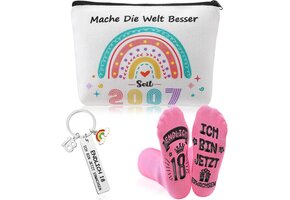 Verjaardagscadeauset 18 jaar Meisje/Vrouw | Wit | 74% Korting