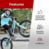 Fincci Set Paar 20 x 1,95 Inch 53-406 Banden met Schrader Binnenbanden voor BMX of Kinder Fiets (Pak van 2)