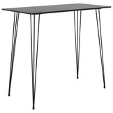 Zwarte Bartafel 120x60x105 cm - 61% Korting!