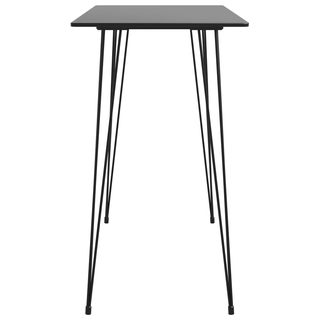 Zwarte Bartafel 120x60x105 cm - 61% Korting!
