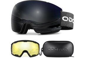 Skibril set met Magnetische Lenzen | UV400 Bescherming | 36% Korting