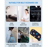 WiFi 15-in-1 luchtkwaliteitsmonitor Smartphone APP - Dual Chip - Sensoren detecteren CO2, PM2.5/PM10, HCHO, TVOC | Realtime AQI-waarschuwingen en aangepaste drempels | voor thuis, auto, kantoor