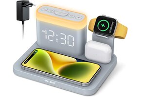 5-in-1 Draadloos Laadstation: Apple Watch, iPhone & AirPods - 36% Korting!