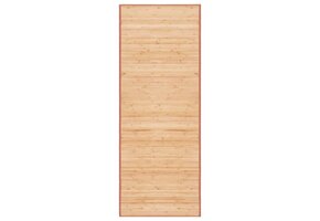 Bamboe Tapijt 80x200 cm Bruin - 40% Korting