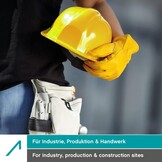 Robuuste Gele Bouwhelm met Ventilatie - EN 397 Gecertificeerd (71% Korting)