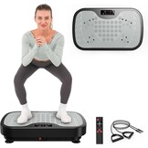JOROTO JV30 Vibratieplaat | Training voor het hele lichaam voor thuis| 9 Schudstanden | 99 Trillingsniveaus | met Afstandsbediening Weerstandsbanden | Belastbaarheid 150kg | Gewichtsverlies