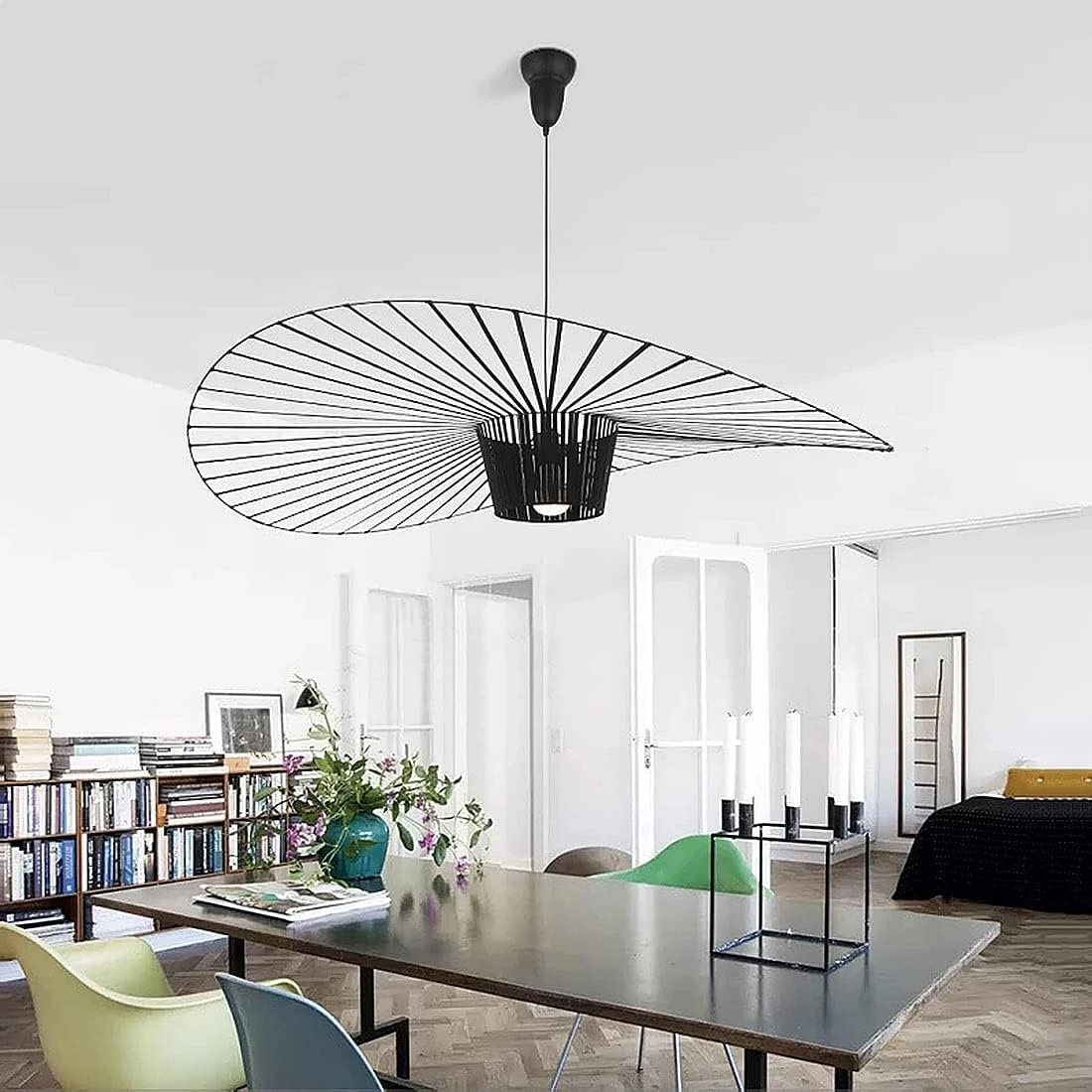 Vertigo 80cm Zwarte Kroonluchter - Vintage & Modern - 34% Korting!