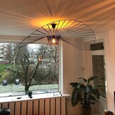 Vertigo 80cm Zwarte Kroonluchter - Vintage & Modern - 34% Korting!