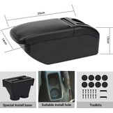 Peugeot 208 Armsteun (Carbon look) - 34% Korting