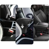 Peugeot 208 Armsteun (Carbon look) - 34% Korting