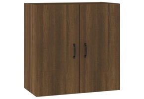 vidaXL Wandkast 60x31x60cm Bewerkt Hout Bruin Eiken (36% Korting)
