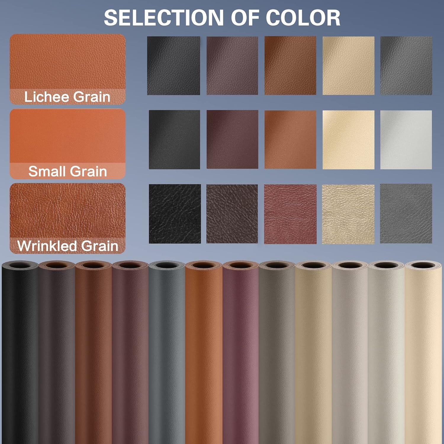 Lederen reparatiepleisters, beige, 40 x 100 cm, zelfklevend, reparatieset van kunstleer, zelfklevend, voor autostoelen, banken, jassen, tassen