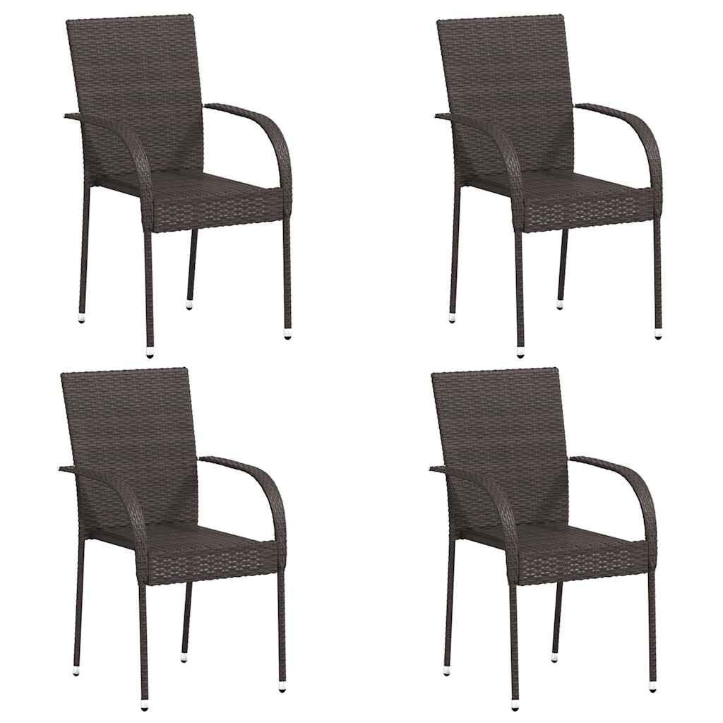 VidaXL Tuinstoelen Stapelbaar 4x - 35% Korting!
