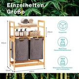 Wasmand Bamboe met 2 Zakken - 29% Korting!
