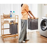 Wasmand Bamboe met 2 Zakken - 29% Korting!