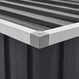 vidaXL Tuinbox 149x99x93 cm antraciet