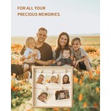 Houten Fotohouder Collage - 32x32cm met 27% Korting