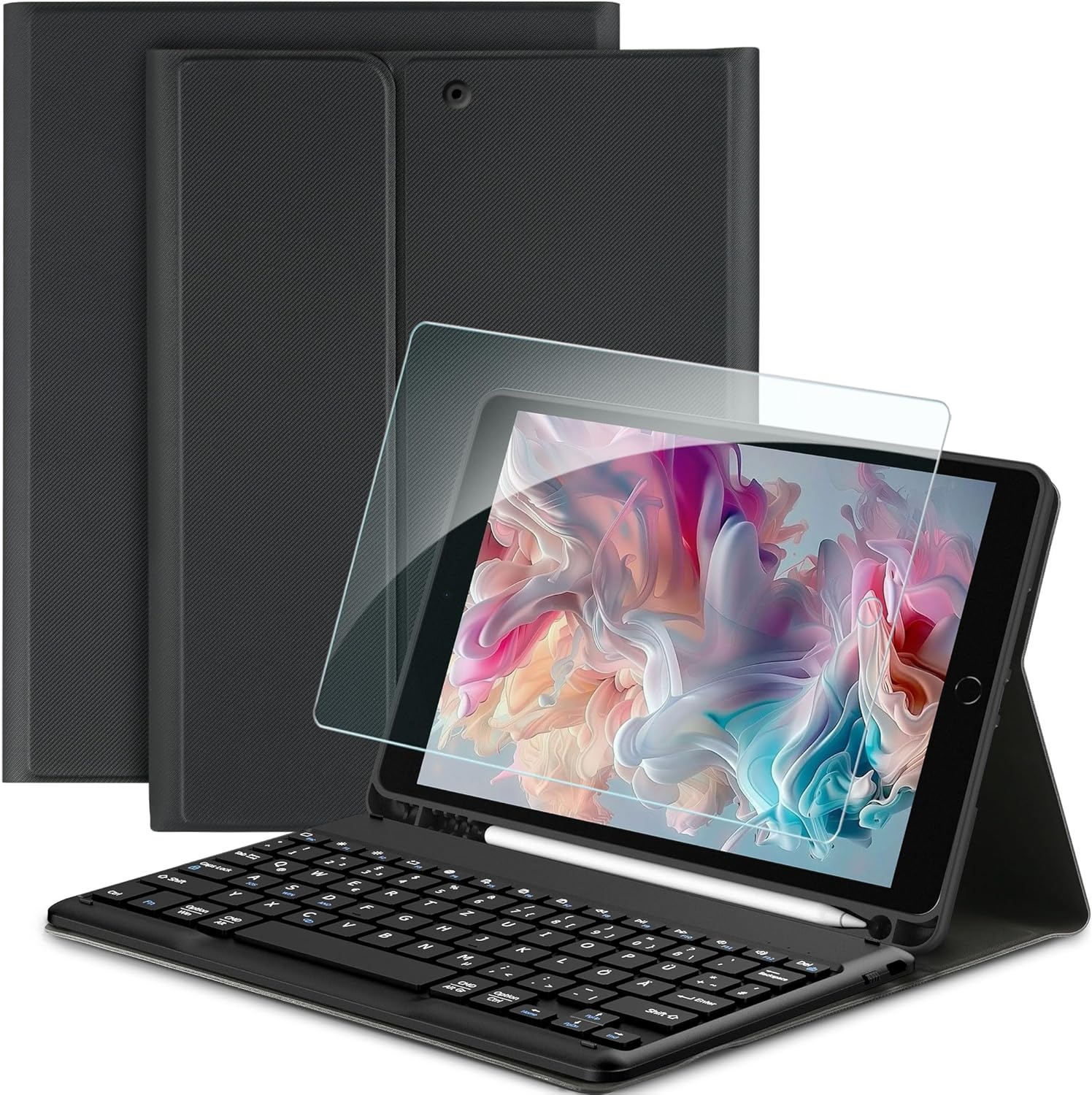 Toetsenbordhoes iPad 10.2" QWERTZ (Duits) - 71% Korting