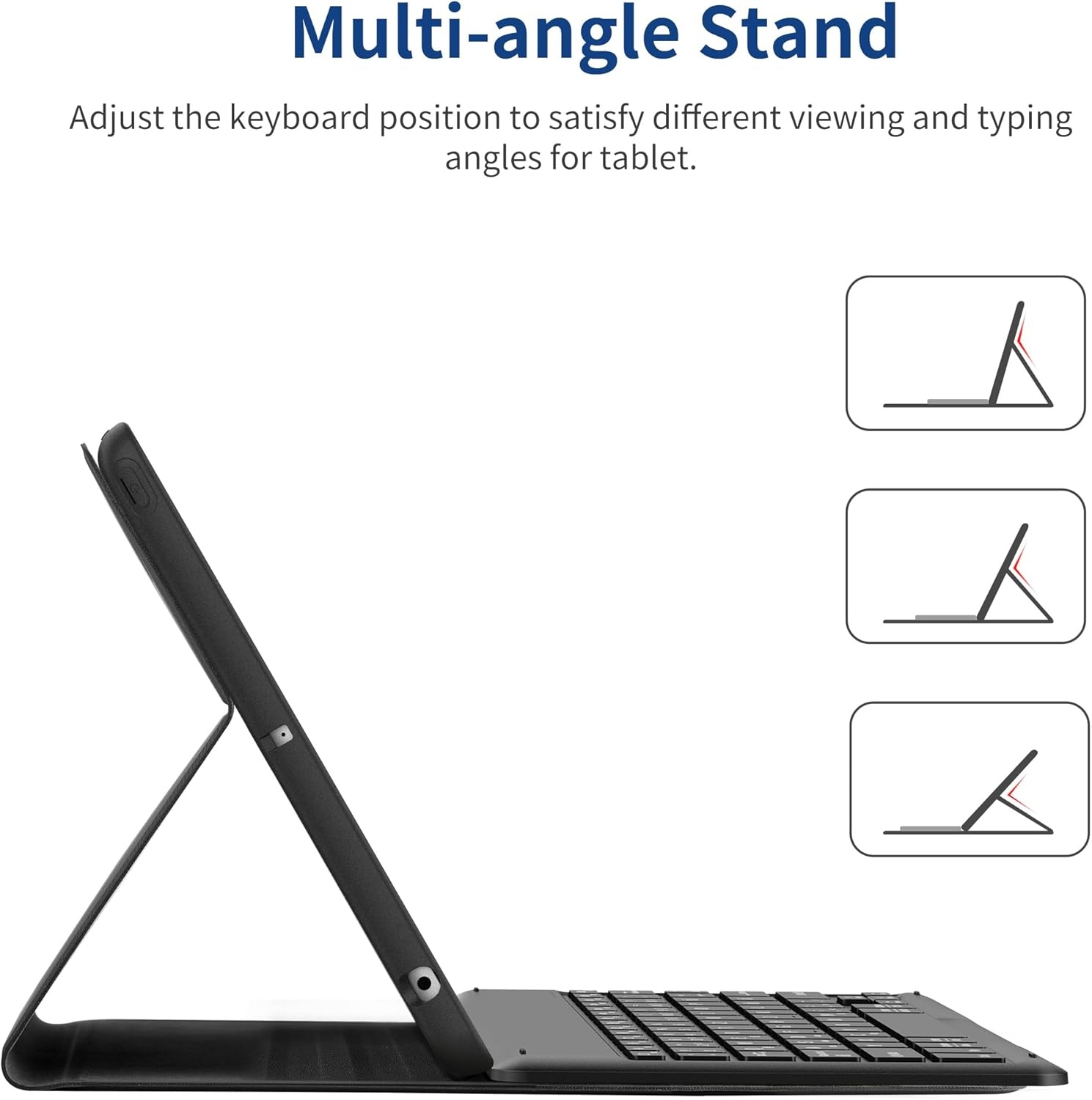 Toetsenbordhoes iPad 10.2" QWERTZ (Duits) - 71% Korting