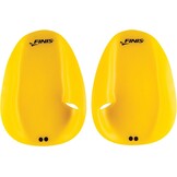 FINIS Agility Drijvende Zwempaddles Geel - Strapless Design voor Slagtechniek