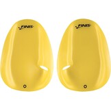 FINIS Agility Drijvende Zwempaddles Geel - Strapless Design voor Slagtechniek