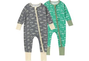 Baby Pyjama Onesie Unisex 0-24m Kerst 2-Pack - 72% Korting!