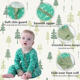 Baby Romper 2-Pack | Bamboe Spandex | Lange Mouwen | 0-24m | 74% Korting