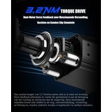 PXN V99 Gaming Stuur, Driving Force Feedback Stuurwiel met Pedalen en Shifter - 3,2NM, 270°&900°, 300MM, 4 Peddle Shifters, Tools APP - Racesturen, Stuurwiel voor PC, Xbox en PS4