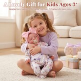 Reborn Babypop Meisje 50 cm - Realistisch Slapend met 34% Korting