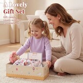 Reborn Babypop Meisje 50 cm - Realistisch Slapend met 34% Korting
