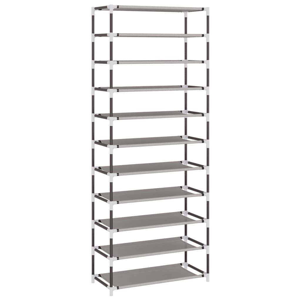 VidaXL Schoenenkast Grijs (60x30x166cm) - 34% Korting