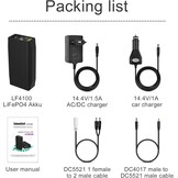 Powerbank LiFePO4 12.8V 6000mAh met 34% korting