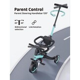 Driewieler 5-in-1 voor 1-3 jaar | 30% Korting | Blauw