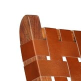 vidaXL Klapstoel Leer Bruin - 52% Korting!