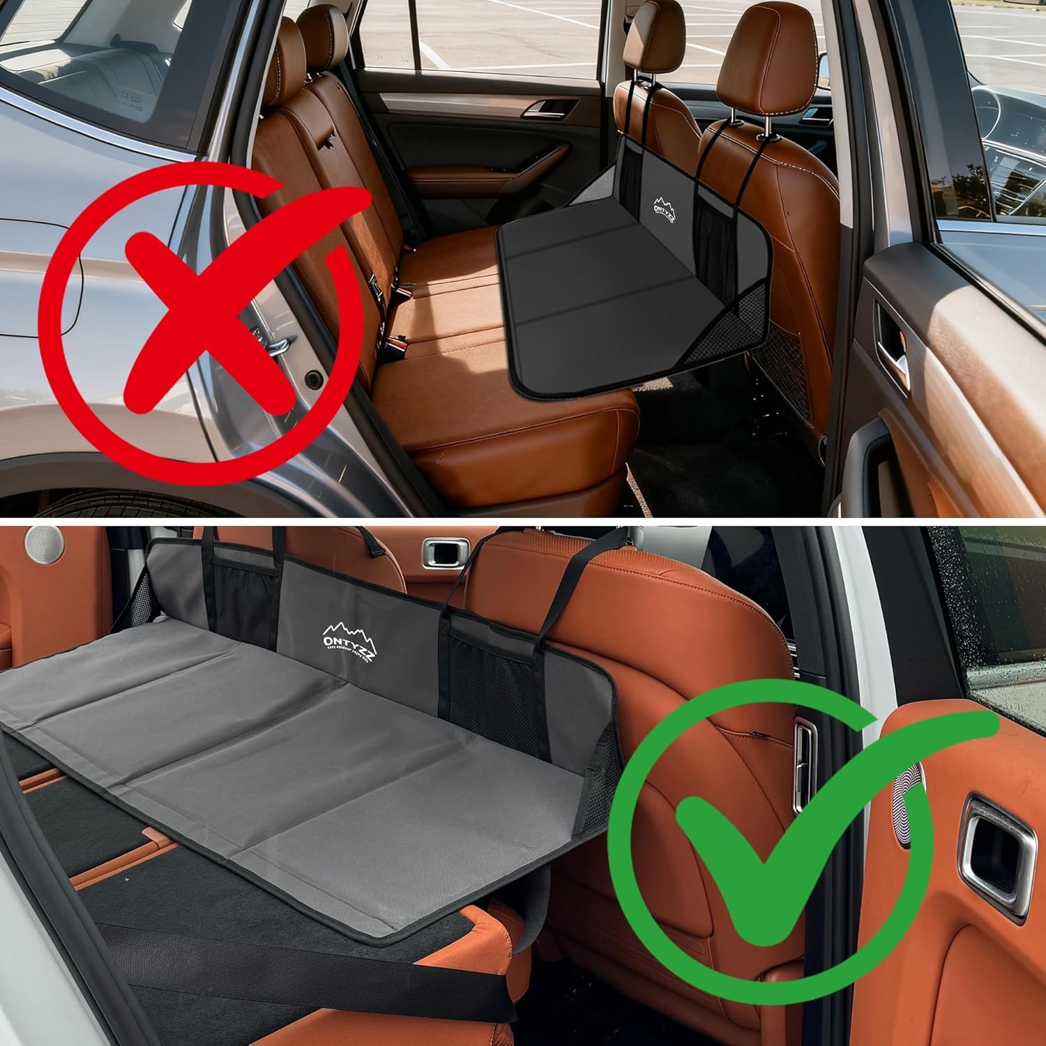 ONTYZZ Niet-opblaasbare auto-campingmatras Opvouwbaar SUV-bedmatras voor slaap Draagbare autorugleuningverlenging voor SUV-vrachtwagen
