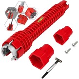 Wastafel Installer Gereedschap, Kraansleutel, Mengkraansleutel, Multifunctionele Pijpsleutel, Geschikt voor Toilet, Keuken, Bad, Multifunctionele Kraansleutel Installer voor Spoel/Bad