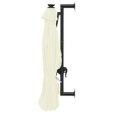 VidaXL Wandparasol met LED's - 300 cm Zandkleurig - 61% Korting!