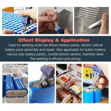 Hanchen Puntlasapparaat voor accu lasapparaat professionele batterijen puntlasapparaat Spot Welder lassen & solderen 2 in1 voor 18650 16430 22650 32650 batterij 220 V