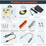 Hanchen Puntlasapparaat voor accu lasapparaat professionele batterijen puntlasapparaat Spot Welder lassen & solderen 2 in1 voor 18650 16430 22650 32650 batterij 220 V