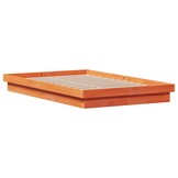 vidaXL Bedframe Grenenhout met LED - 140x200 cm - 35% Korting