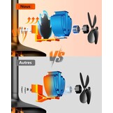 Magnetische Kachelventilator: 76% Korting, Stil & Stroomloos