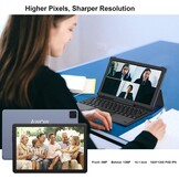 AWOW 2-in-1 Tablet Android 11, 10.1 Inch, Octa-Core CPU, 64GB ROM(TF 512GB), 1920 x 1200 IPS Display, 5+13MP Camera, Face Detection, 2.4G + 5G WiFi/Type-C/Bluetooth