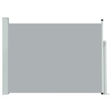 vidaXL Tuinscherm uittrekbaar 120x500 cm grijs